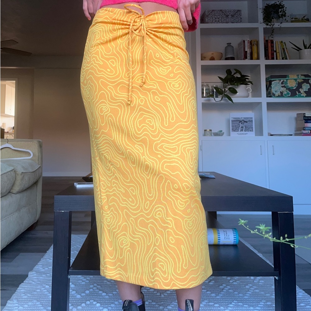 ZARA midi skirt
